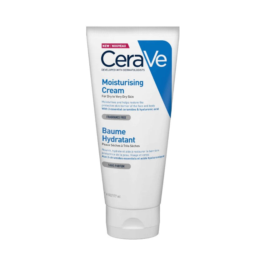 CERAVE Moisturizing Cream - Kasvojen & vartalon kosteusvoide- terveenihonkeskus.fi
