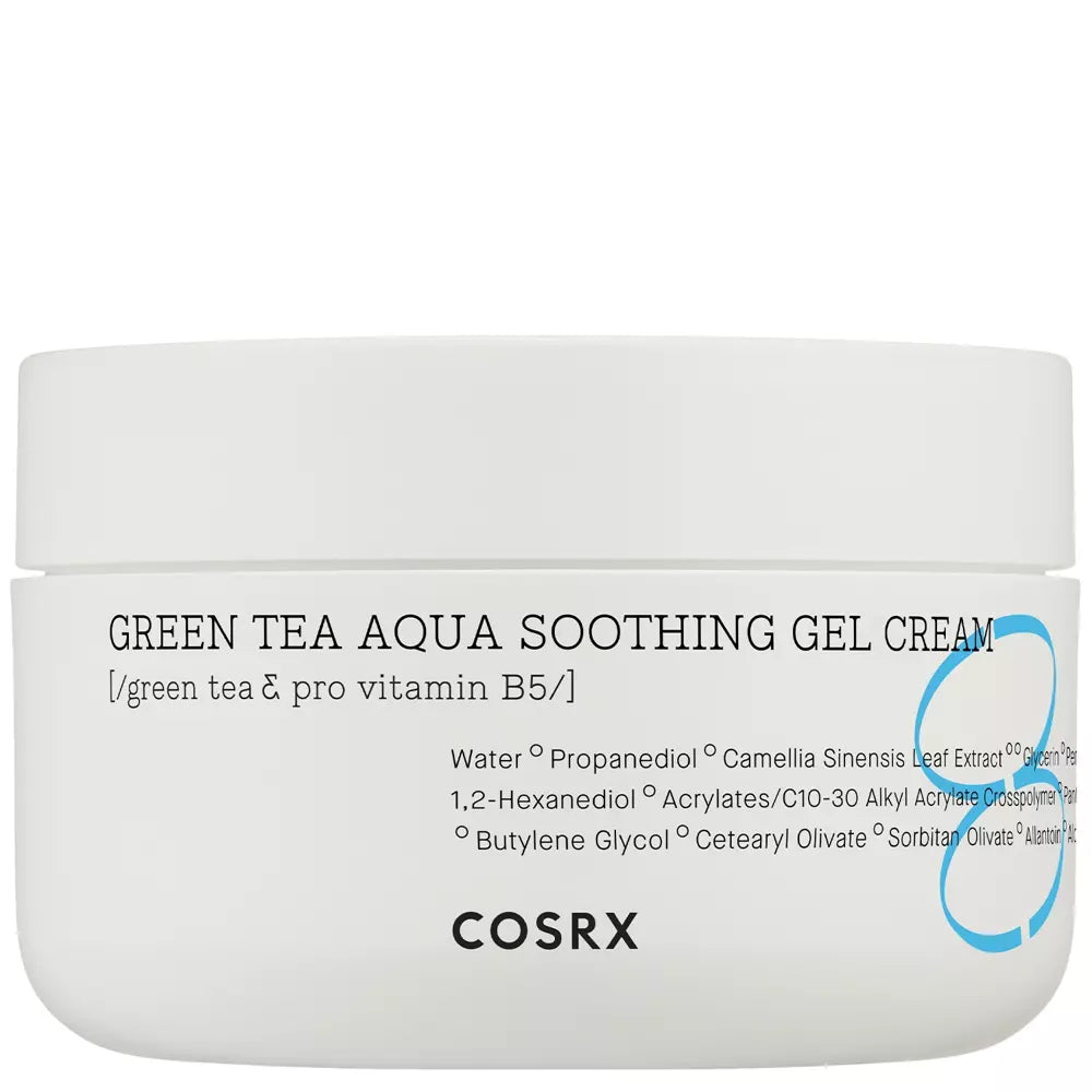 COSRX Hydrium Green Tea Aqua Soothing Gel Cream Rauhoittava kasvovoide