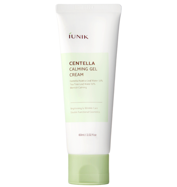 iUNIK Centella Calming Gel Cream - Hoitava kasvoseerumi rohtosammakonputkella- terveenihonkeskus.fi