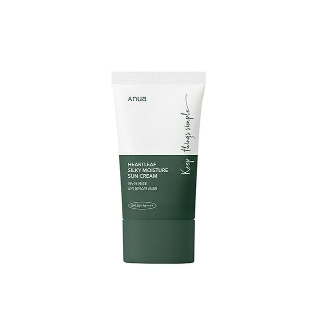 ANUA Heartleaf Silky Moisture Sun Cream - SPF - Aurinkovoide- terveenihonkeskus.fi
