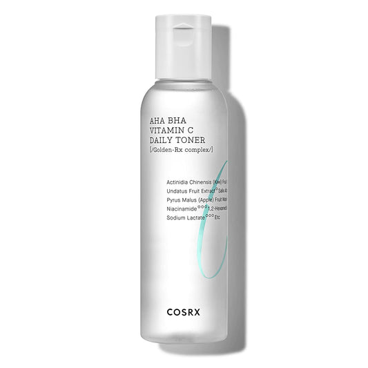 COSRX Refresh AHA BHA Vitamin C Daily Toner - Kuoriva kasvovesi- terveenihonkeskus.fi