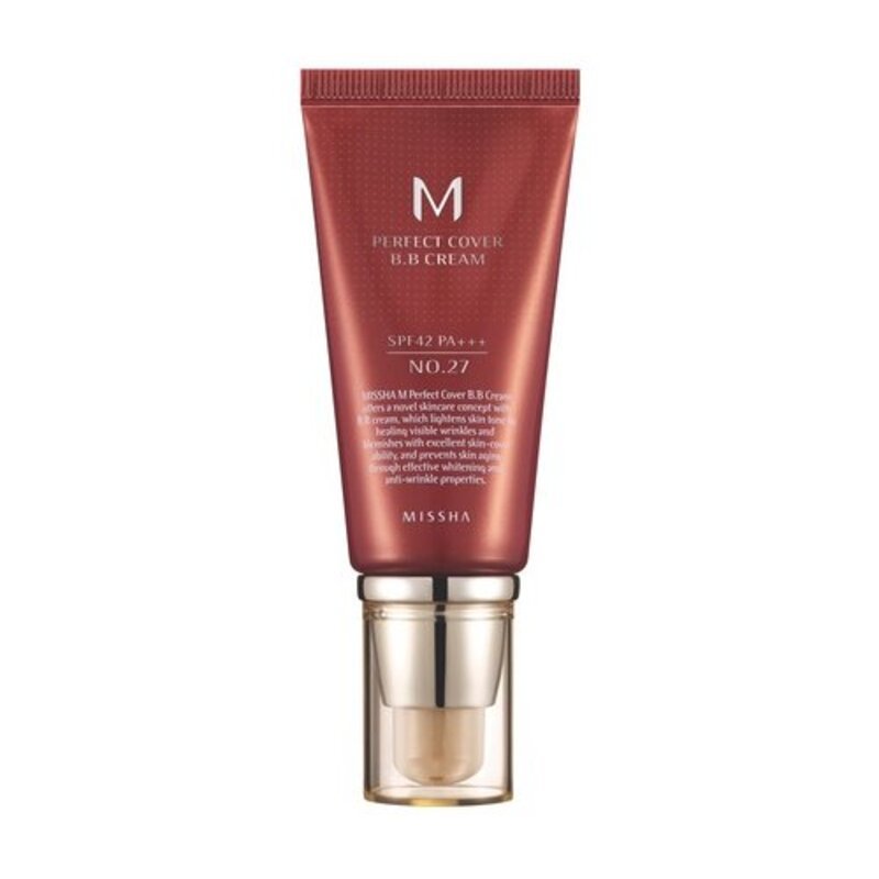 MISSHA M Perfect Cover BB Cream #27 - BB-voide SPF 42- terveenihonkeskus.fi