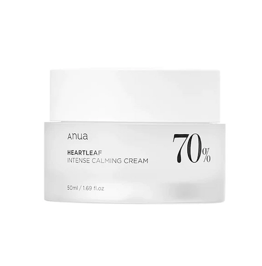 ANUA Heartleaf 70% Intense Calming Cream - Rauhoittava kasvovoide- terveenihonkeskus.fi