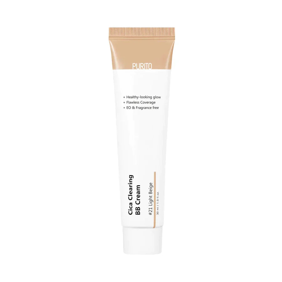 PURITO - Cica Clearing BB Cream #13 neutral ivory - Sävyttävä BB-voide- terveenihonkeskus.fi